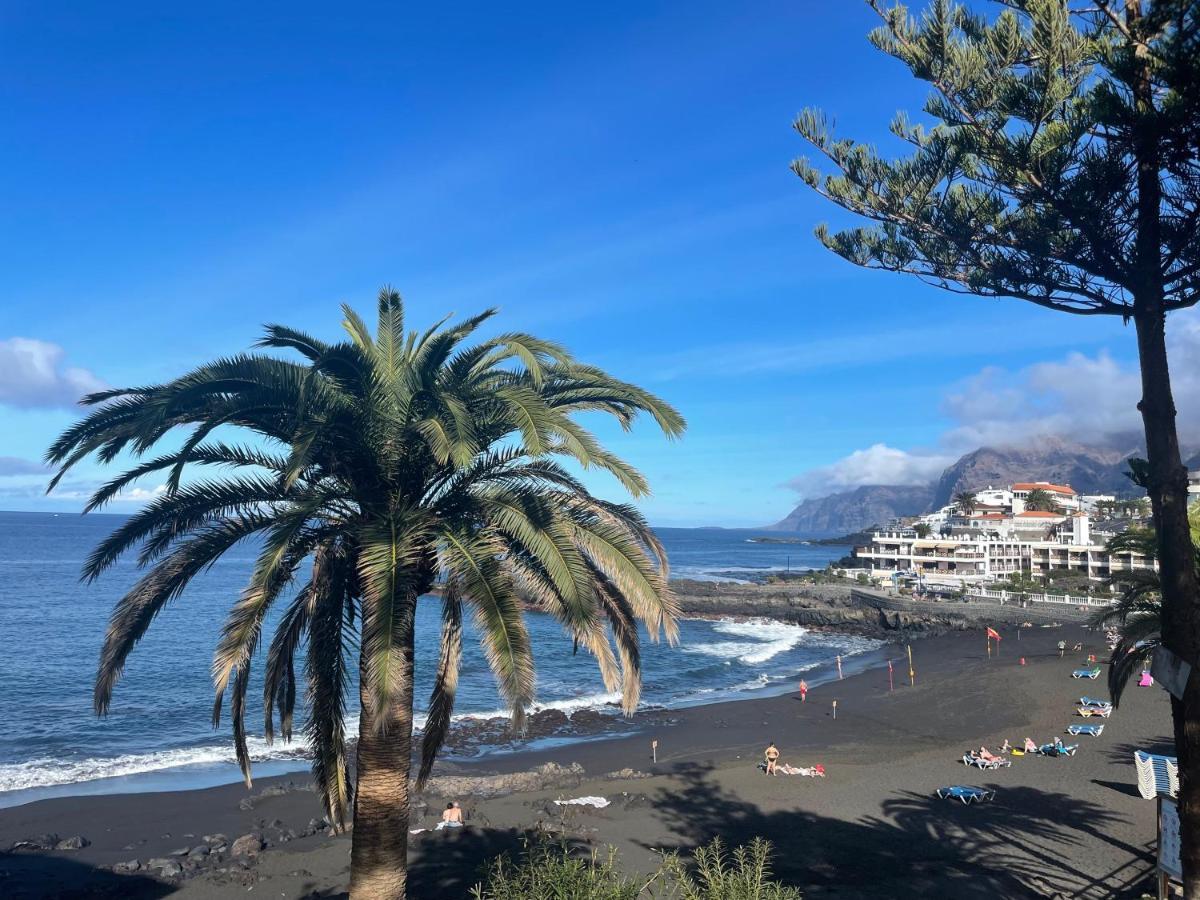 1St Line Sea View - Plaza Apartment Puerto de Santiago  Luaran gambar