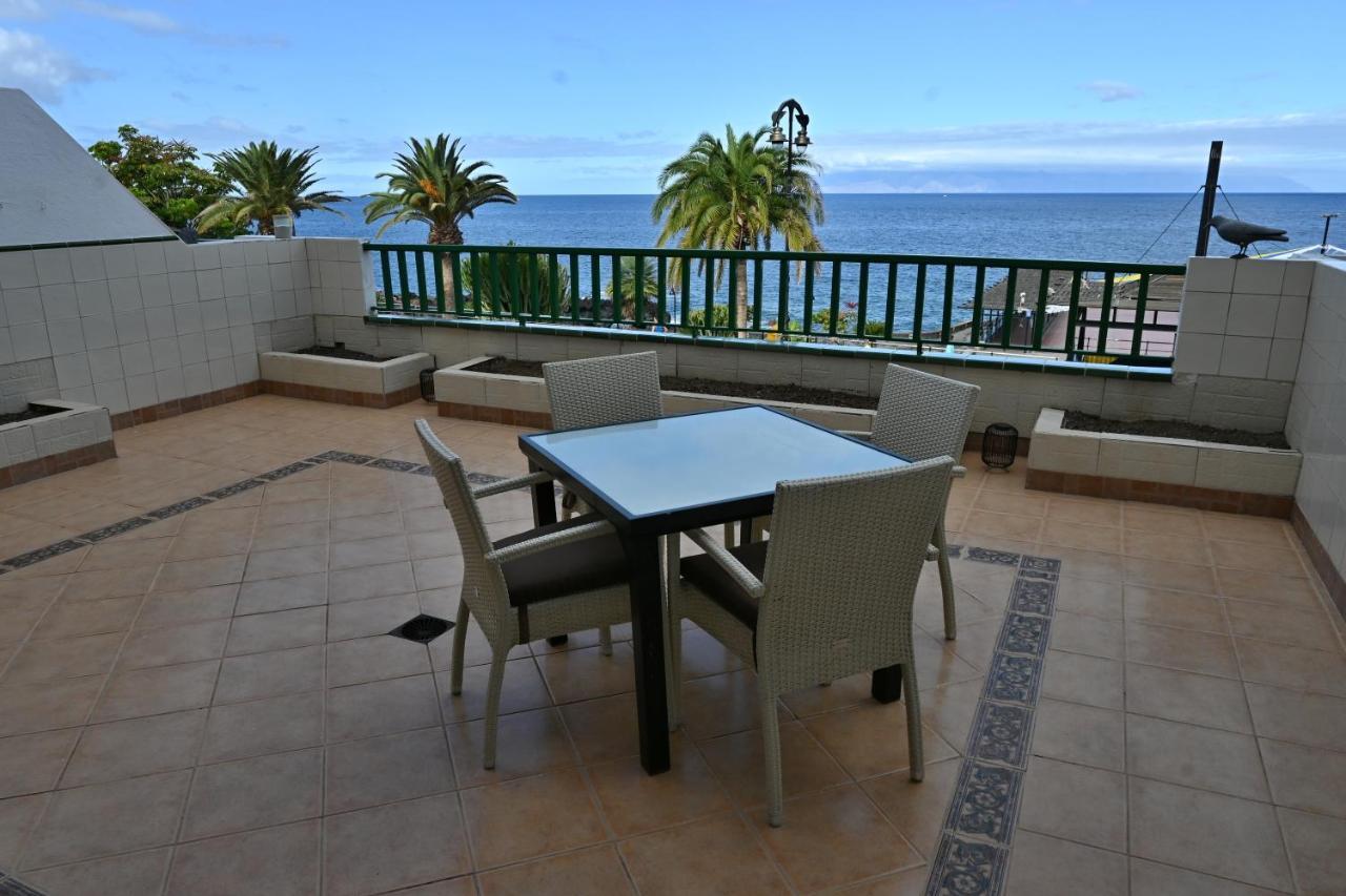 1St Line Sea View - Plaza Apartment Puerto de Santiago  Luaran gambar